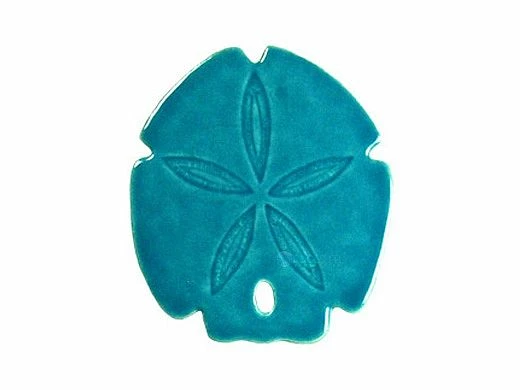 Artistry In Mosaics Sand Dollar Mosaic | Aqua - 5" | SDOAQUB 3 Artistry In Mosaics Sand Dollar Mosaic | Aqua - 5" | SDOAQUB