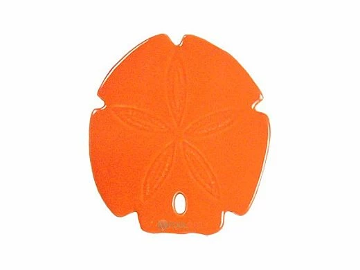 Artistry In Mosaics Sand Dollar Mosaic | Orange - 5" | SDOORAB 3 Artistry In Mosaics Sand Dollar Mosaic | Orange - 5" | SDOORAB