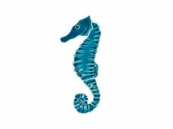 Artistry In Mosaics Seahorse Mosaic | Aqua - 6" | SHOAQUB