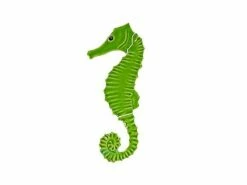 Artistry In Mosaics Seahorse Mosaic | Lime - 6" | SHOLIMB