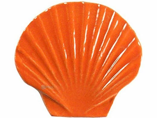 Artistry In Mosaics Seashell Mosaic | Orange - 5" | SSHORAB 3 Artistry In Mosaics Seashell Mosaic | Orange - 5" | SSHORAB