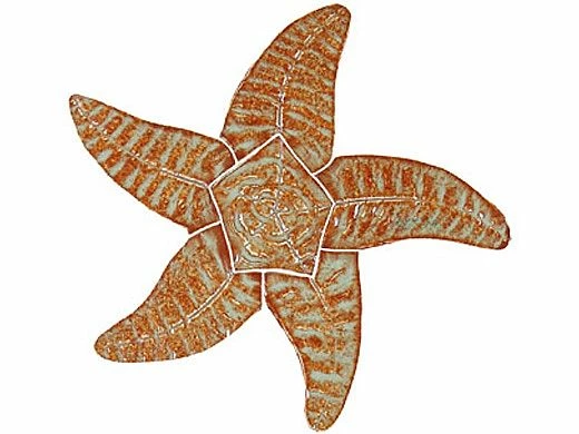 Artistry In Mosaics Starfish Mosaic | Brown - 9" | SFIBROOS 3 Artistry In Mosaics Starfish Mosaic | Brown - 9" | SFIBROOS