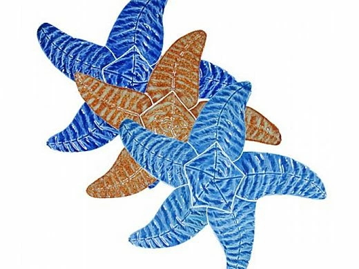 Artistry In Mosaics Starfish Mosaic | Brown - 9" | SFIBROOS 4 Artistry In Mosaics Starfish Mosaic | Brown - 9" | SFIBROOS - Image 2