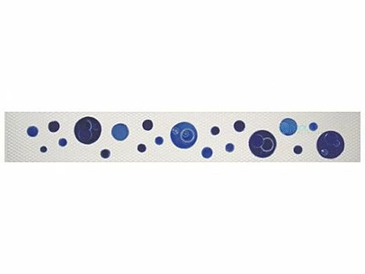 Artistry In Mosaics Step Markers Bubbles Blue Mosaic | 3" X 24" | SMBUBBLU 3 Artistry In Mosaics Step Markers Bubbles Blue Mosaic | 3" X 24" | SMBUBBLU