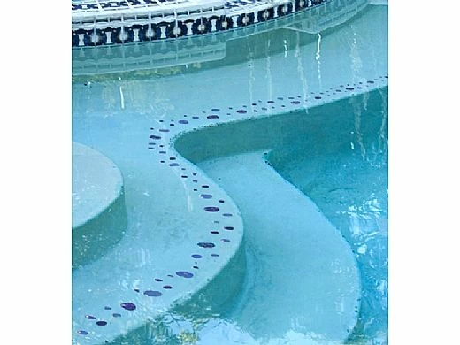 Artistry In Mosaics Step Markers Bubbles Blue Mosaic | 3" X 24" | SMBUBBLU 4 Artistry In Mosaics Step Markers Bubbles Blue Mosaic | 3" X 24" | SMBUBBLU - Image 2