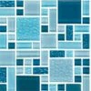 National Pool Tile Fusion Mosaic Glass Tile | Imperial Blue | FS-IMPERIAL -Hayward Shop 157045 0 2018526165517