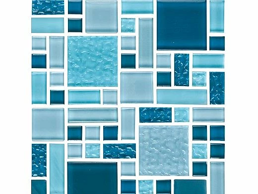 National Pool Tile Fusion Mosaic Glass Tile | Imperial Blue | FS-IMPERIAL 4 National Pool Tile Fusion Mosaic Glass Tile | Imperial Blue | FS-IMPERIAL - Image 2