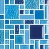 National Pool Tile Fusion Mosaic Glass Tile | Royal Blue | FS-ROYAL