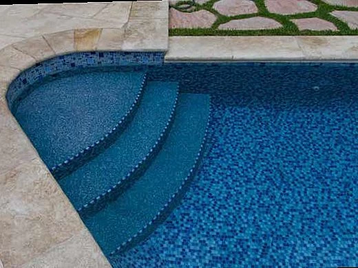 National Pool Tile Fusion Mosaic Glass Tile | Royal Blue | FS-ROYAL 4 National Pool Tile Fusion Mosaic Glass Tile | Royal Blue | FS-ROYAL - Image 2