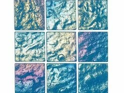 National Pool Tile Lightwaves Glass Tile | Aquamarine 2x2 | LWV-AQUAMARINE2X2