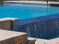 National Pool Tile Lightwaves Glass Tile | Blue 2x2 | LWV-BLUE2X2 -Hayward Shop 157137 2 2016326164845