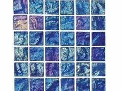 National Pool Tile Lightwaves Glass Tile | Blue 1x1 | LWV-BLUE -Hayward Shop 157140 0 201632617238