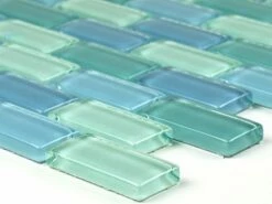 Artistry In Mosaics Crystal Series - Turquoise Blue Blend Glass Tile | 1" X 2" | GC82348T1 11 Artistry In Mosaics Crystal Series - Turquoise Blue Blend Glass Tile | 1" X 2" | GC82348T1 -Hayward Shop 157339 0 2016412142458