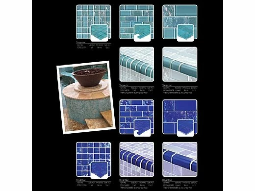 Artistry In Mosaics Twilight Series Glass Tile | Royal Blue Mixed | GT8M4896B9 5 Artistry In Mosaics Twilight Series Glass Tile | Royal Blue Mixed | GT8M4896B9 - Image 3