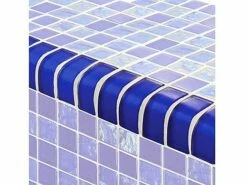 Artistry In Mosaics Twilight Series Trim Glass Tile | Royal Blue | TRIM-GT82348B9
