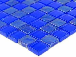 Artistry In Mosaics Twilight Series 1x1 Glass Tile | Royal Blue | GT82323B9 -Hayward Shop 157427 0 2016422123023