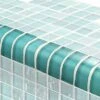 Artistry In Mosaics Twilight Series Trim Glass Tile | Turquoise | TRIM-GT82348T4
