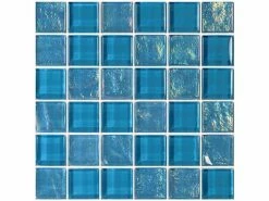 Artistry In Mosaics Twilight Series 1x1 Glass Tile | Azure | GT82323B12
