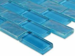 Artistry In Mosaics Twilight Series 1x2 Glass Tile | Azure Brick | GT82348B12 11 Artistry In Mosaics Twilight Series 1x2 Glass Tile | Azure Brick | GT82348B12 -Hayward Shop 157440 0 201642584414