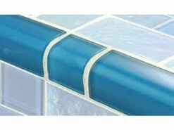 Artistry In Mosaics Twilight Series Trim Glass Tile | Azure Mixed | TRIM-GT8M4896B12 -Hayward Shop 157443 1 201642593753