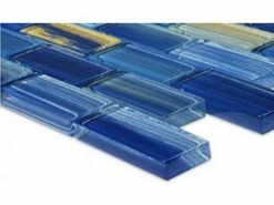 Artistry In Mosaics Watercolors Series 1x2 Glass Tile | Blue Brick | GW82348B10 8 Artistry In Mosaics Watercolors Series 1x2 Glass Tile | Blue Brick | GW82348B10 -Hayward Shop 157454 1 201642515250