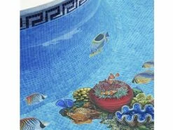 Porcelain Mosaic Reef Fish | Double Threadfin Butterfly | PORC-TF25D-9 -Hayward Shop 157822 1 201667152255