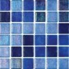 National Pool Tile Tribeca 1x1 Glass Tile | Dark Blue Non Skid | TRI-DKBLUE-NS -Hayward Shop 159894 0 201915151937