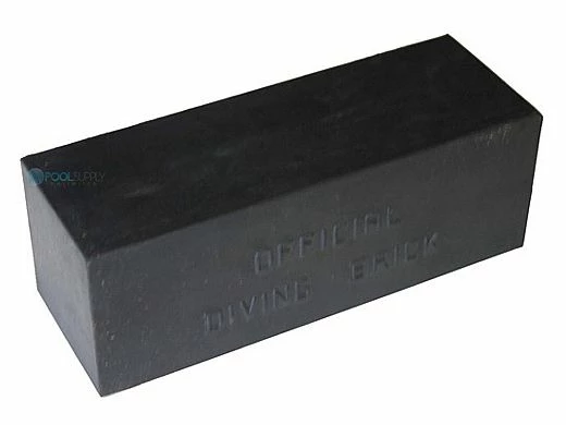 KEMP USA 10 Pound Rubber Diving Brick | 10-299 3 KEMP USA 10 Pound Rubber Diving Brick | 10-299