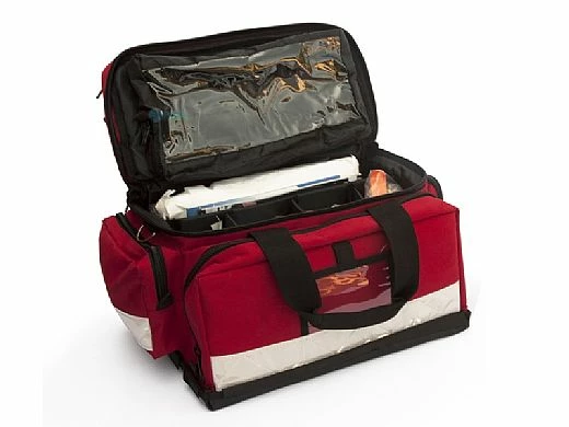 KEMP USA Large Professional Trauma Bag | Red | 10-104-RED 4 KEMP USA Large Professional Trauma Bag | Red | 10-104-RED - Image 2