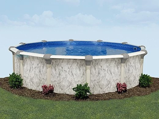 Sierra Nevada 16' Round Above Ground Pool | Basic Package 52" Wall | 163161 3 Sierra Nevada 16' Round Above Ground Pool | Basic Package 52" Wall | 163161