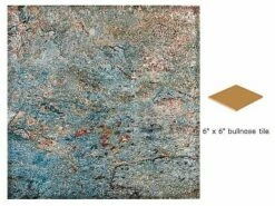 National Pool Tile Gemstone 6x6 Single Bullnose Pool Tile | Emerald | GMS-EMERALD SBN