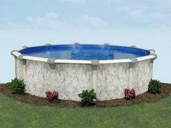 Tahoe 21' Round Above Ground Pool | Basic Package 54" Wall | 163519