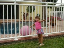 Saftron 2400 Series Pool Fencing | 48"H X 8' W Sections | White | FS-2400-4896-W -Hayward Shop 163785 2 20174611742