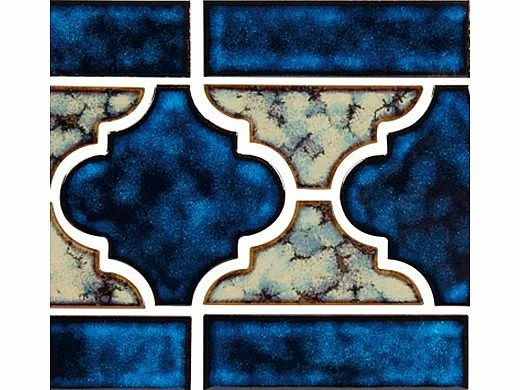 National Pool Tile Lantern Border Series | Royal Blue | LAN-ROYAL 3 National Pool Tile Lantern Border Series | Royal Blue | LAN-ROYAL