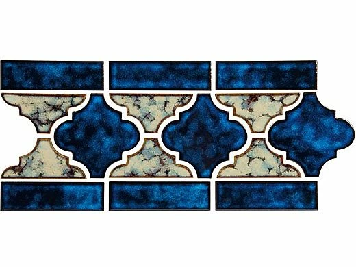 National Pool Tile Lantern Border Series | Royal Blue | LAN-ROYAL 4 National Pool Tile Lantern Border Series | Royal Blue | LAN-ROYAL - Image 2