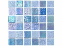 National Pool Tile Opal Glass 1x1 Tile | Sky Blue | OPL-SKY1X1