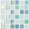 National Pool Tile Opal Glass 1x1 Tile | Mint Green | OPL-MINT1X1 -Hayward Shop 164735 0 2019421192952