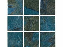 National Pool Tile Coral 2x2 Series | Teal | CRL-TEAL2X2