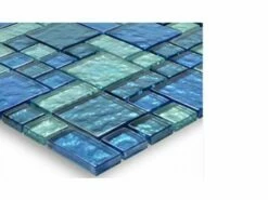 Artistry In Mosaics Galaxy Series Blue Blend Mixed Tile | Mosaic | GG8M2348B18