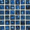 National Pool Tile Meridian 1x1 Series | Electric Blue | MRD-ELECTRIC1X1