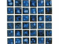 National Pool Tile Meridian 1x1 Series | Electric Blue | MRD-ELECTRIC1X1