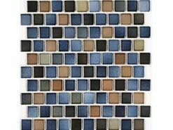 National Pool Tile Mix 1x1 Series | Blue Brown Blend | MIX-BLUE BAY -Hayward Shop 165233 0 2017618164550