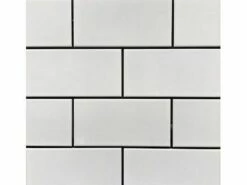 Cepac Tile Continental Subway 3x6 Series | Glossy White | COS-1