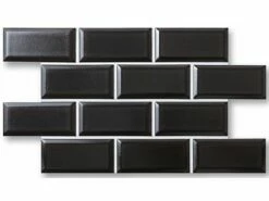 Cepac Tile Contour Beveled Series | Charcoal | CON-3B