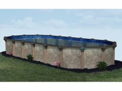 Coronado 12' X 24' Oval Above Ground Pool | Basic Package 54" Wall | 167959