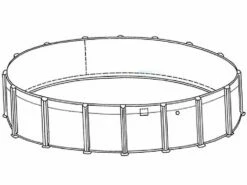 Laguna 18' Round Above Ground Pool | Basic Package 52" Wall | 168010 -Hayward Shop 168010 0 20171215163553