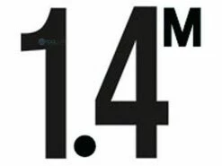 Depth Marker 4" Smooth Metric | 1.4M | DM41-519