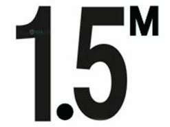 Depth Marker 4" Smooth Metric | 1.5 M | DM41-520