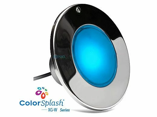 J&J Electronics ColorSplash XG-W Series RGB + White LED Pool Light SwimQuip Version | 12V Equivalent To 500W 30' Cord | LPL-F2CW-12-30-PSQ 23065 3 J&J Electronics ColorSplash XG-W Series RGB + White LED Pool Light SwimQuip Version | 12V Equivalent To 500W 30' Cord | LPL-F2CW-12-30-PSQ 23065