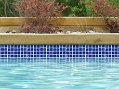 National Pool Tile Equinox 1x1 Glass Tile | Dark Blue | EQX-MIDNIGHT -Hayward Shop 169270 0 20185621555